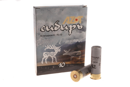 Патрон карт. 12/70 Азот Сибирь 32гр 25/10 шт. 