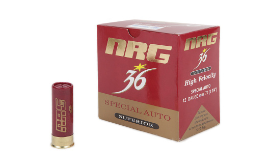 Патрон дроб. 12/70 Азот NRG Auto 36 гр. 25шт. в пачке