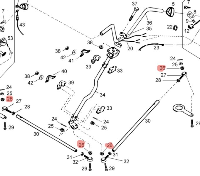 Втулка руля 140300103 Тайга