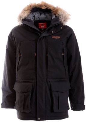 Куртка зимняя HUSKY PARKA -40 (Magnum Gear), черный 