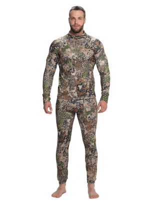 Термобелье TERMO CRAFT (TRITONGEAR), Interlock+флис, forest green 
