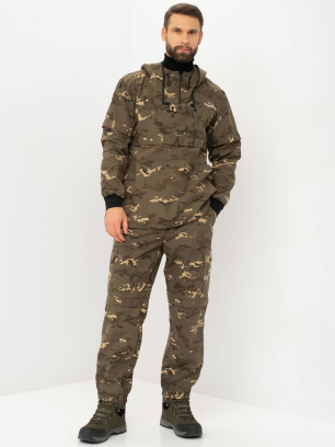 Костюм п/энцефалитный АНТИГНУС (Huntsman) с ловушками, мультикам, смесовая (сорочка)
