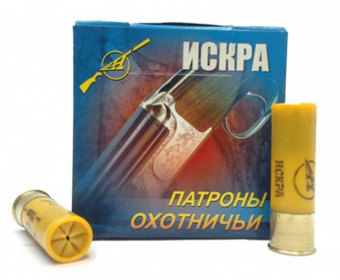 Патрон дроб. 12/70 б/к Искра 32 гр. 25 шт.