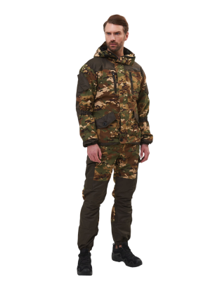 Костюм демисезонный ГОРКА-5 Сombo (Huntsman), смесовая Рип-Стоп, мультикам City/хаки