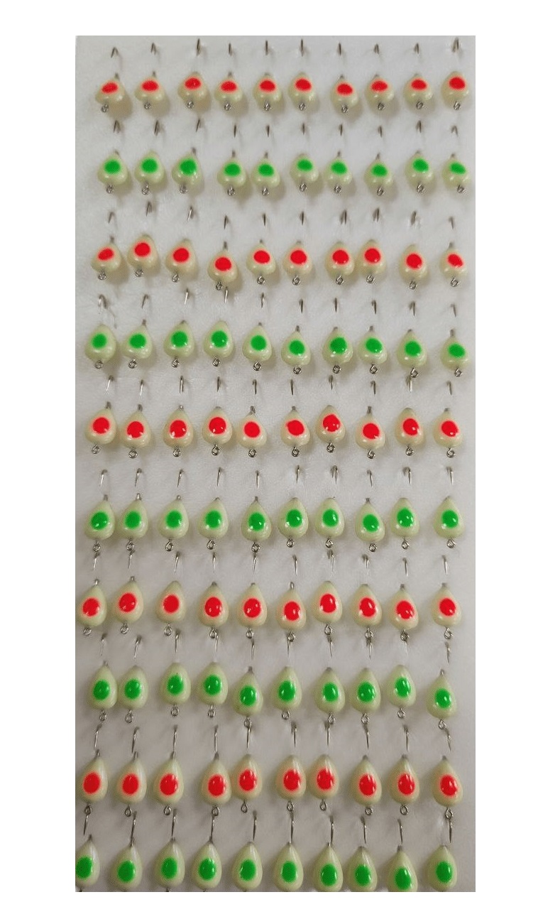 Мормышка фосфор.  №21 кр. 8