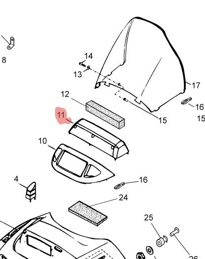 Воздуховод С40700095 Тайга
