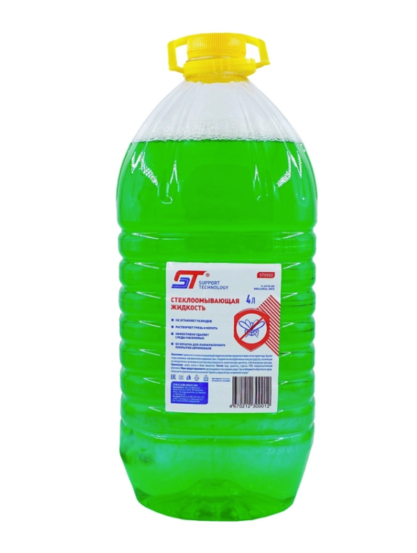 Жидкость стеклоомывающая ST лето готовая 4л (549616h)