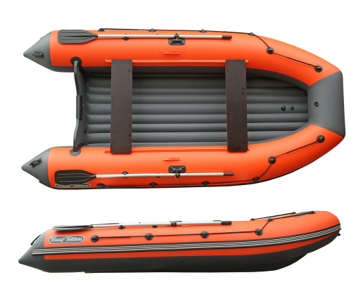 Лодка надув.моторная REEF TRITON 390 (надувное дно)