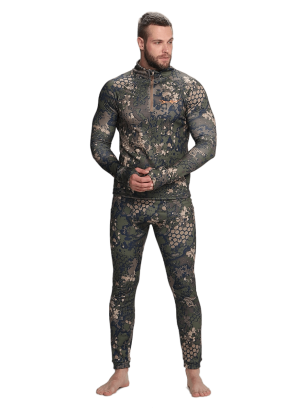 Термобелье TERMO CRAFT (TRITONGEAR), Interlock+флис, green Line