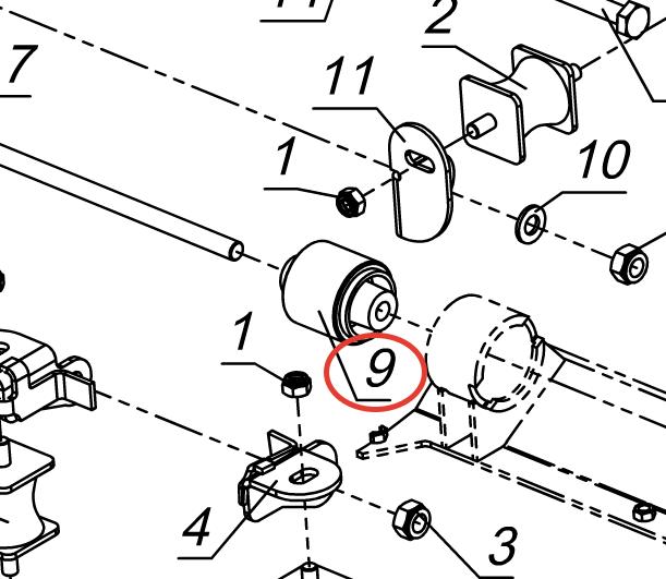 Сайлентблок РМ 500 (925235)