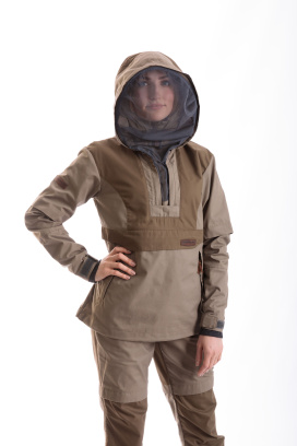 Костюм п/энцефалитный PROTECTOR LADY (Magnum Gear) с пропиткой, бежевый/коричневый, женский 