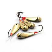 Мормышка паяная ЯМАН Уралка, вес 2,5 г, кр.№6, латунь Мормышка паяная ЯМАН Уралка, вес 2,5 г, кр.№6, латунь