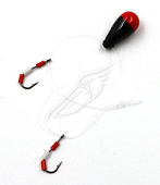 Мормышка Балда ЯМАН Булава-2 с плав.крючками, 5,5г цв.ч-к Я-МР713ЧК Мормышка Балда ЯМАН Булава-2 с плав.крючками, 5,5г цв.ч-к Я-МР713ЧК