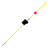 Сторожок мет. Три Кита М-1Ф@ жёлтый (унивсальный,часовая пружина полим.покрытие) (0,2-0,8г)  Сторожок мет. Три Кита М-1Ф@ жёлтый (унивсальный,часовая пружина полим.покрытие) (0,2-0,8г)