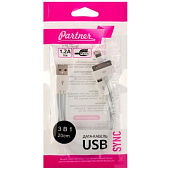 ������ USB 2.0 � Apple iPhone/iPod/iPad 8pin 3 �1 Partner (20 ��,��030681)