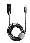 ������ USB 2.0 > Apple iPhone/iPod/iPad 8pin Steely Lightning (������������� ������� 1,2 �,2,1A )