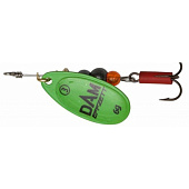 ������ ����. DAM Effzett Fluo Spinner 10�� - #4 - GREEN 60683