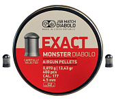 Пульки JSB Exact monster diablo 4,5 м (400 шт)