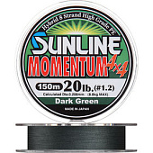  . Sunline MOMENTUM 4x4 150m Dark Green #1.2 20lb 8.8kg