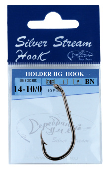  HOLDER  JIG  HOOK (b/n)  10/0