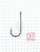 ������ KOI ROUND BEND WORM , ������ 2/0 (INT), ���� BN, KH6211-2/0BN