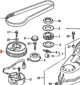 Шкив распредвала Honda (14320-ZW2-F00)