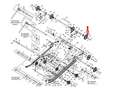 Катки L30200650 большие, внешние Тайга (2 шт Варяг,С40201704 в упаковке) Катки L30200650 большие, внешние Тайга (2 шт Варяг,С40201704 в упаковке)