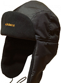 Шапка-ушанка KOSADAKA ULTRA Ult-ush-BlBl, плащевка, черный/черный Шапка-ушанка KOSADAKA ULTRA Ult-ush-BlBl, плащевка, черный/черный