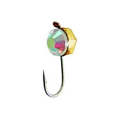 Мормышка вольфрам. LJ круглая гран. с кристал. Мормышка вольфрам. LJ круглая гран. с кристал.