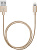 Кабель USB 2.0 - Apple iPhone/iPod/iPad 8pin Lightning Deppa (MFI алюминий/нейлон,зол,1,2 м,72188)