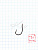 Крючок KOI TANAGO-RING, размер 1 (INT)/14 (AS), цвет BN (10 шт.) KH831-14BN