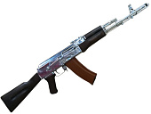 Макет Массо-Габаритный (ММГ) АК-74 (дерево, хром)