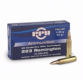 Патрон 5.56x45 (223 Rem) PPU FMJBT 3,56гр. Патрон 5.56x45 (223 Rem) PPU FMJBT 3,56гр.