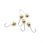 Мормышка вольфрам. ЯМАН Шар граненый с отв, р.4, вес 0,60 цв.золото Мормышка вольфрам. ЯМАН Шар граненый с отв, р.4, вес 0,60 цв.золото