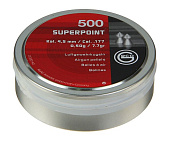 Пульки Geco Super Point 4,5мм. (500 шт.) 0.50г.