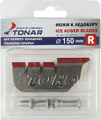 Ножи для ледобура ЛР-150R правое вращение (NLT-150R.SL) Тонар ступенчатые Ножи для ледобура ЛР-150R правое вращение (NLT-150R.SL) Тонар ступенчатые