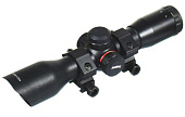 Прицел опт. Leapers 25,4мм 4x32 mini Scope  MilDot с подсв.c кольцами на Weaver SCP-432ML1W Прицел опт. Leapers 25,4мм 4x32 mini Scope  MilDot с подсв.c кольцами на Weaver SCP-432ML1W