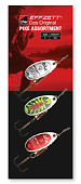 ����� ������ EFFZETT SPINNER ASSORTMENT PERCH 4 ST. 60593