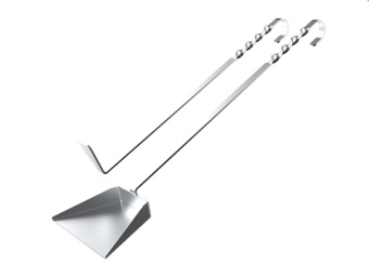 Набор Кочерга Совок Stainless Grillux (ВЗР2255Ш)