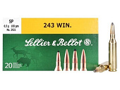 Патрон 243 Win Sellier & Bellot SP 6,5g