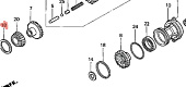 ����� �������������� Honda B (90529-ZV5-000)