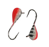 Мормышка вольфрам. Helios Капля с ушком краш 4мм 1.10гр 54 (MW-1140-54) 