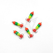 Мормышка вольфрам. безнасадочная ЯМАН Черт с петлей (длин.) Светофор 0,9г икринка оранж. Я-МР2005 Мормышка вольфрам. безнасадочная ЯМАН Черт с петлей (длин.) Светофор 0,9г икринка оранж. Я-МР2005