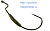    WEIGHT HOOK  C2  (b/n)  4/0   1.5g (. 2.)