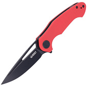Нож складной Kubey Dugu, красный, Sandvik 14C28N (KU210F)