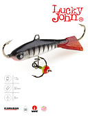 Балансир Lucky John NORDIC 4 + тр. 40мм, 12г. (51401-12HRT) Балансир Lucky John NORDIC 4 + тр. 40мм, 12г. (51401-12HRT)