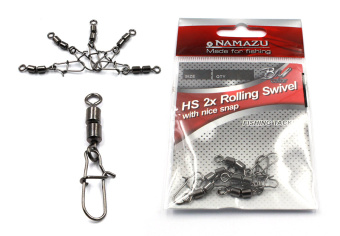  Namazu HS 2X ROLLING SWIVELS WITH NICE SNAP, . BN, . 14, test-4  (.10 )