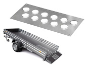 Лист оцинкованный с пуклевкой на борт МЗСА (490*200,817711.001-03.05.011) Лист оцинкованный с пуклевкой на борт МЗСА (490*200,817711.001-03.05.011)