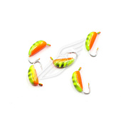 Мормышка вольфрам. ЯМАН Банан с ушк, р.2,50,вес 0,70,цв.аргиана Я-МР2346 Мормышка вольфрам. ЯМАН Банан с ушк, р.2,50,вес 0,70,цв.аргиана Я-МР2346