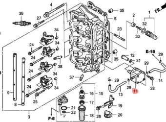 ����� � �����, �������  16700-ZZ5-003